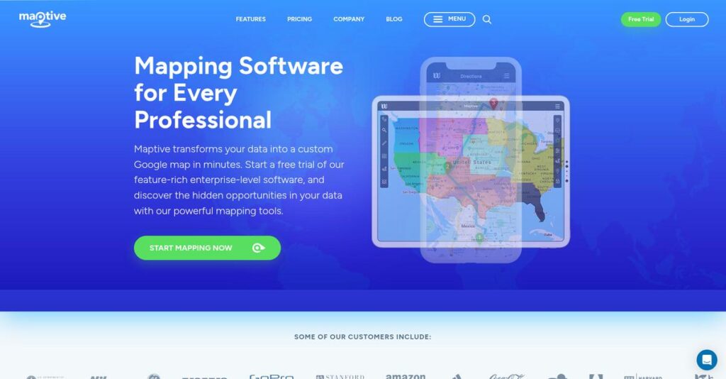 Maptive Homepage