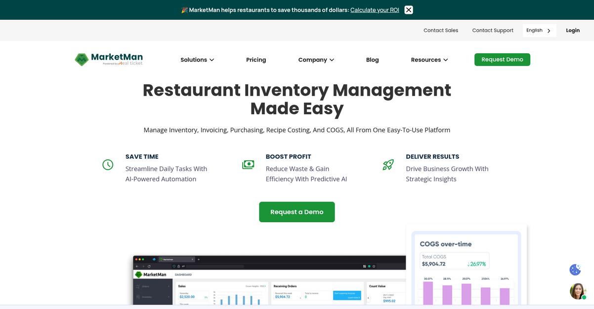 Market Man Homepage