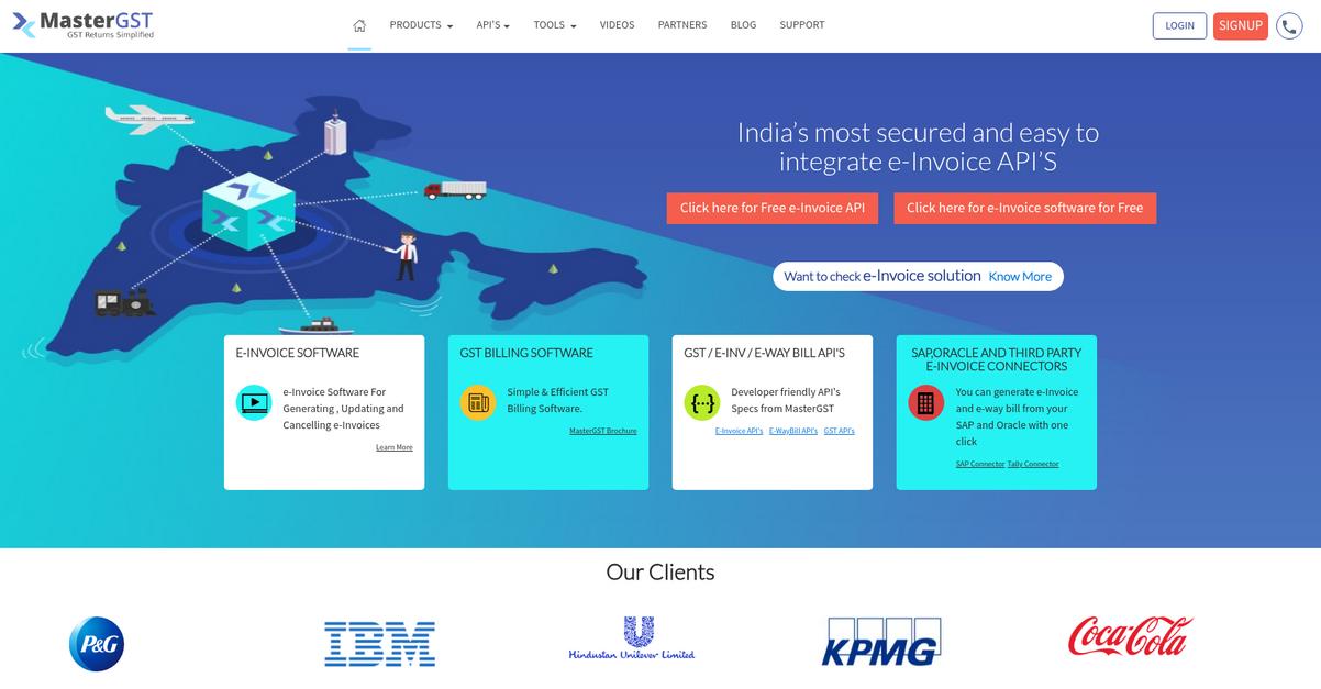 Master Gst Homepage