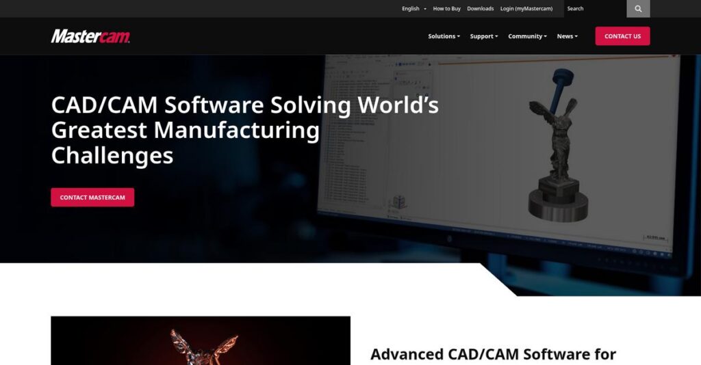 Mastercam Homepage