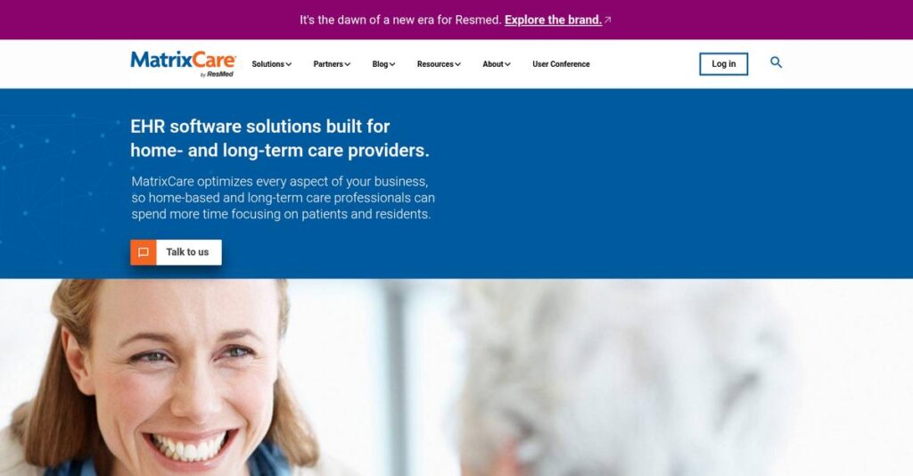 MatrixCare Homepage