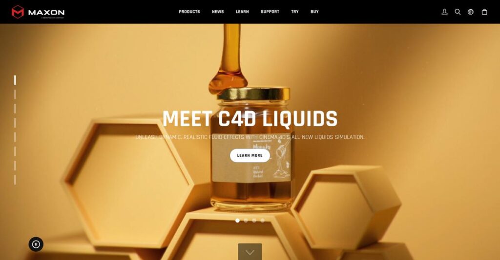 Maxon Homepage