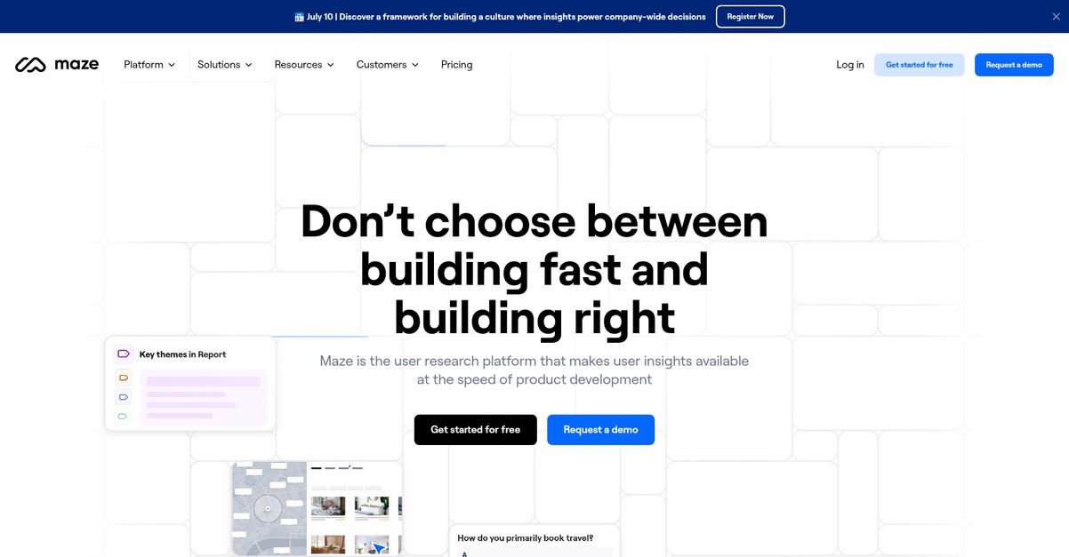 Maze Homepage