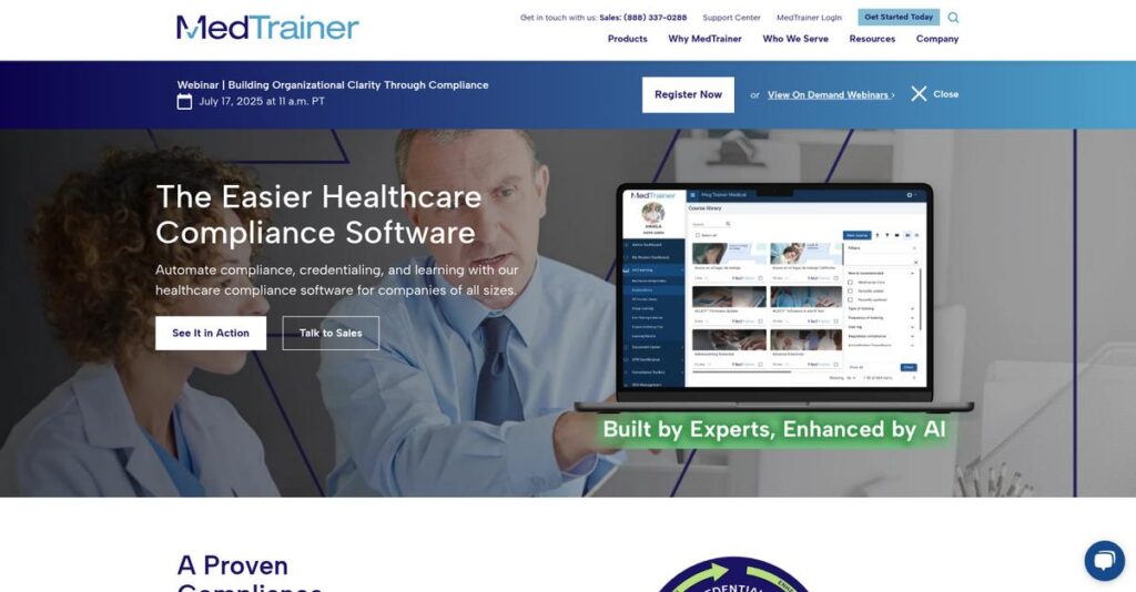 MedTrainer Homepage