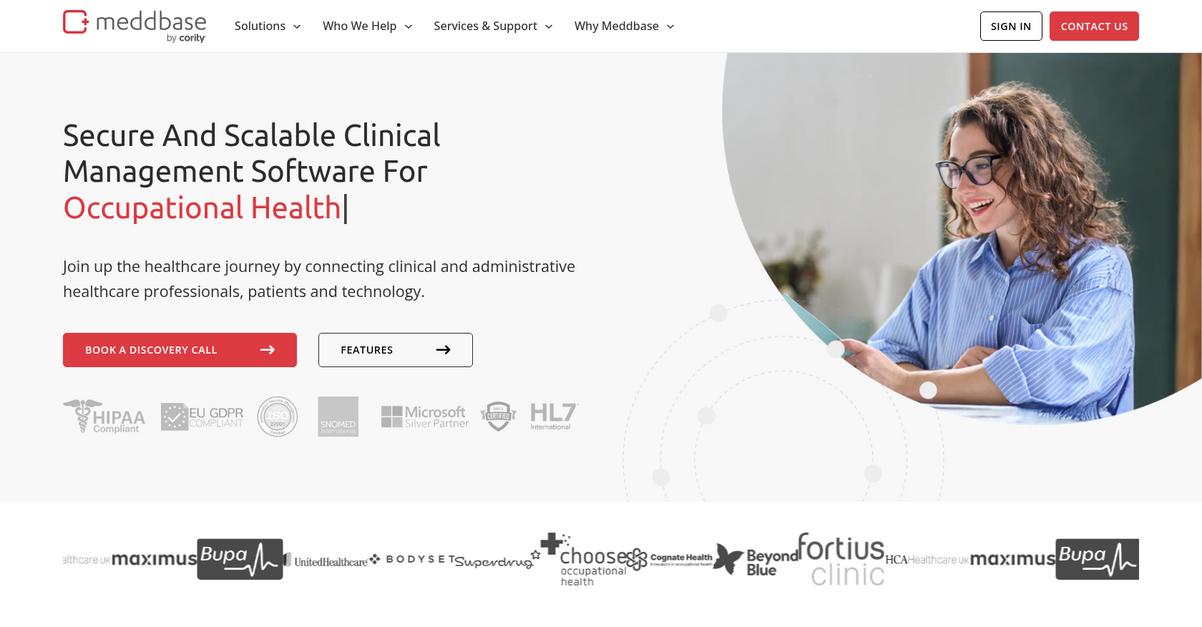 Meddbase Homepage