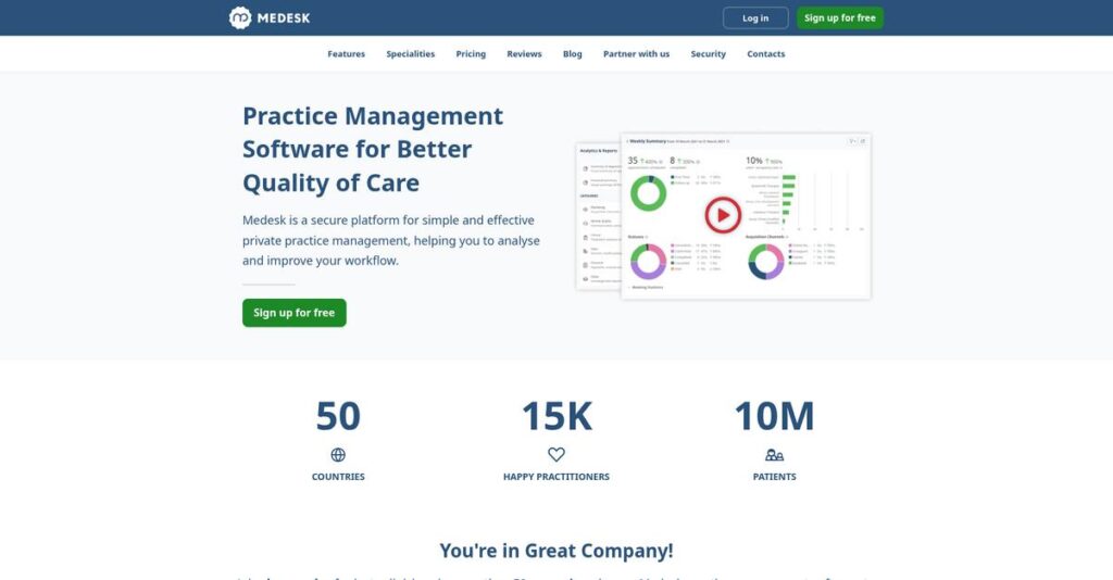 Medesk Homepage