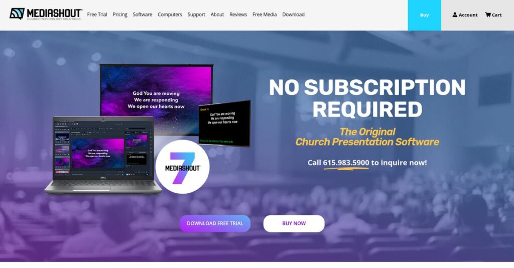 MediaShout Homepage