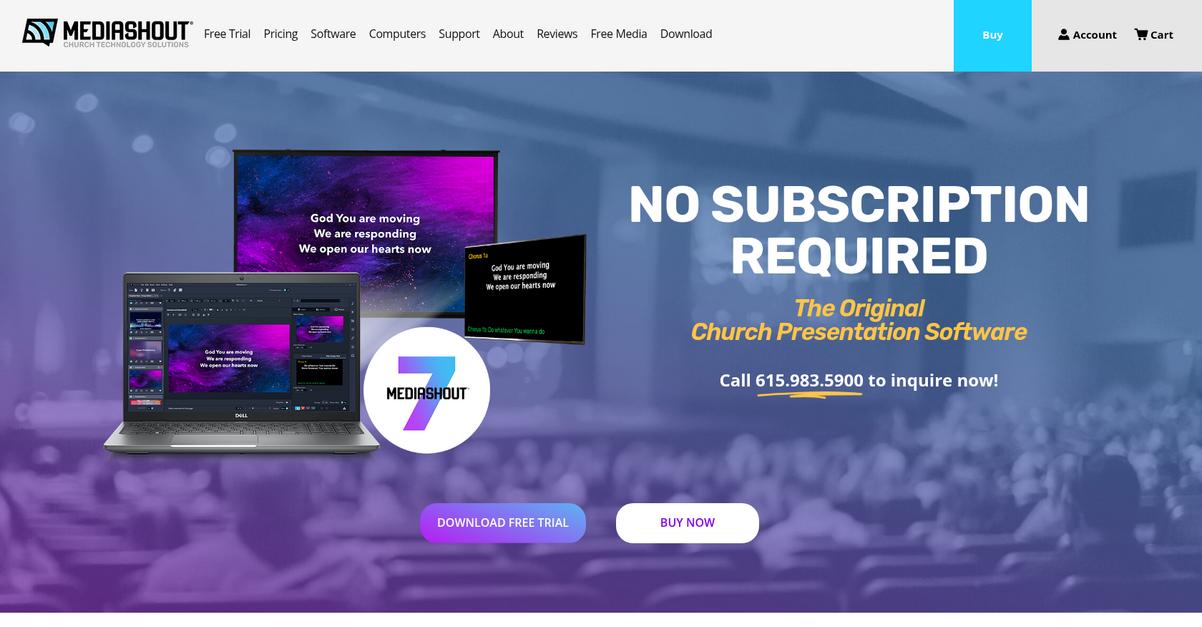 Media Shout Homepage