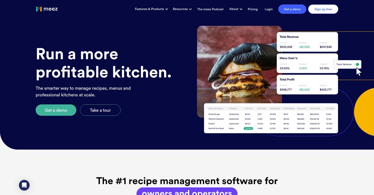 Meez Homepage