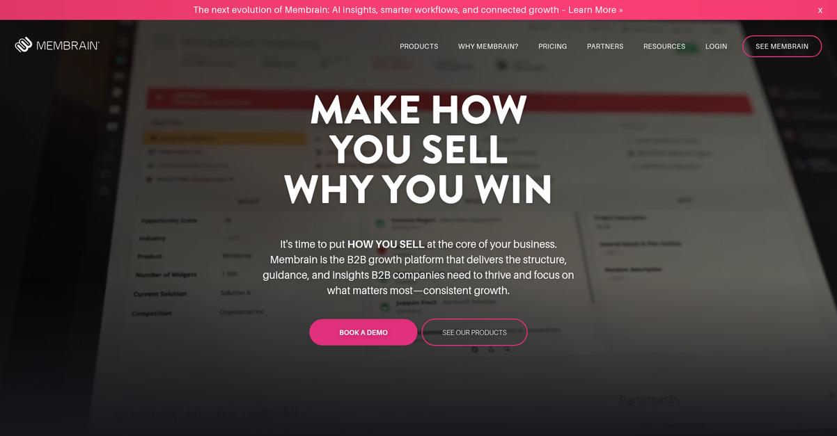 Membrain Homepage