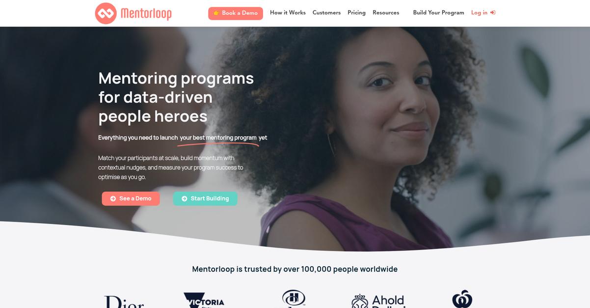 Mentorloop Homepage