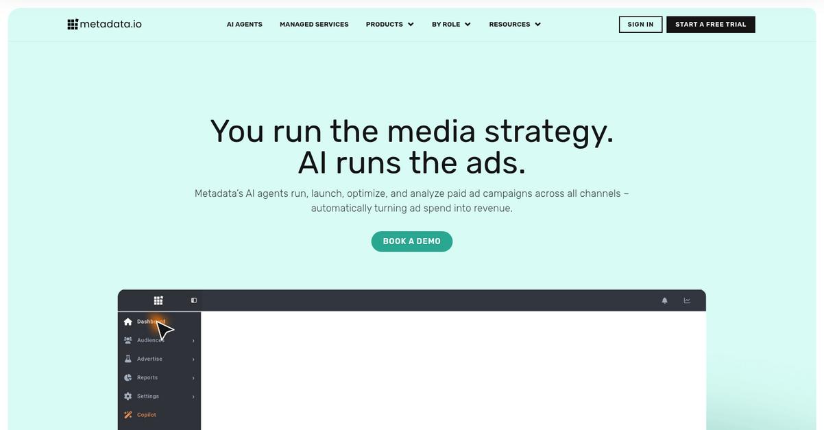 Metadata.Io Homepage