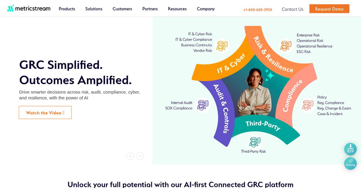 Metric Stream Homepage