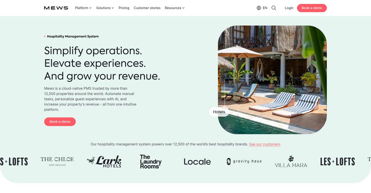 Mews Homepage