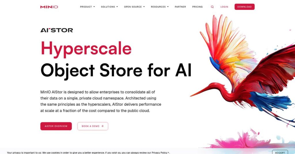 MinIO Homepage