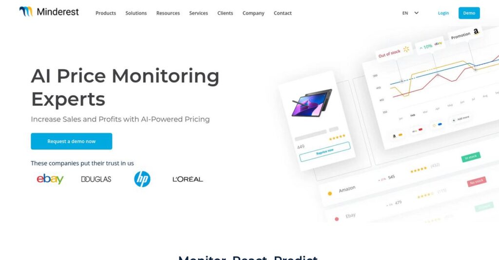 Minderest Homepage