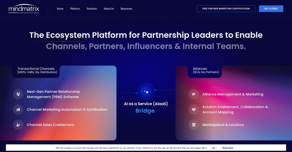 Mindmatrix Homepage