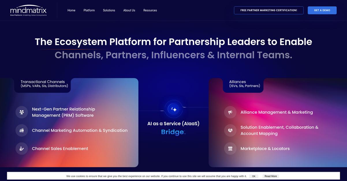 Mindmatrix Homepage