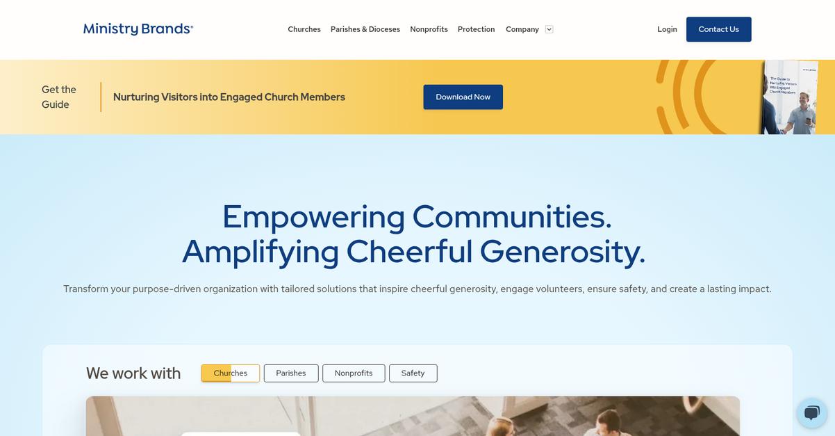 Ministry Brands Homepage