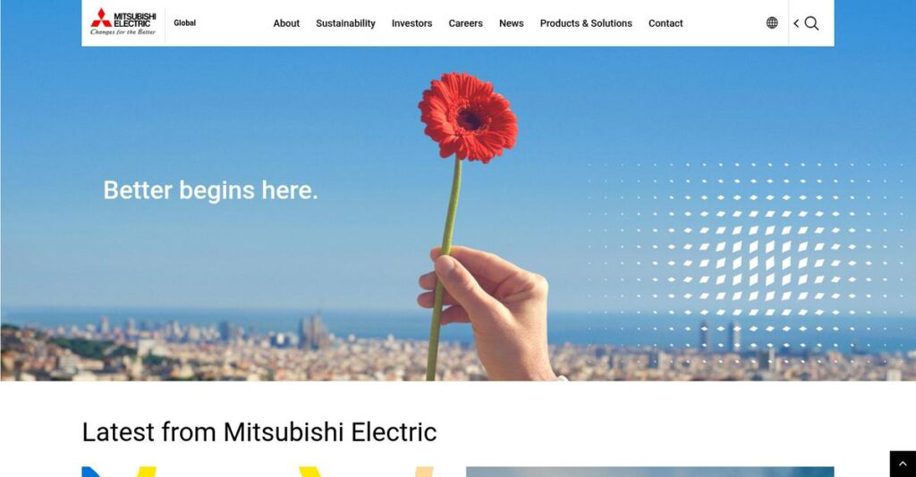 Mitsubishi Electric Homepage