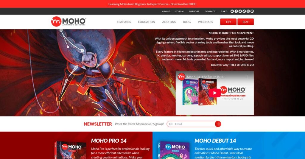 Moho Homepage