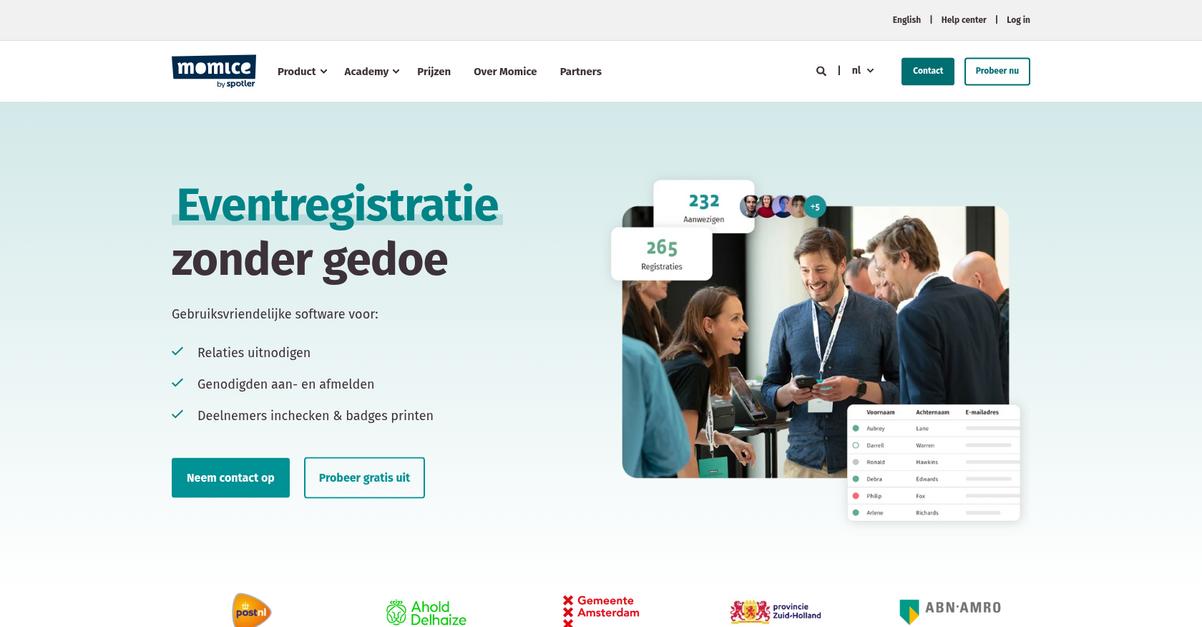 Momice Homepage