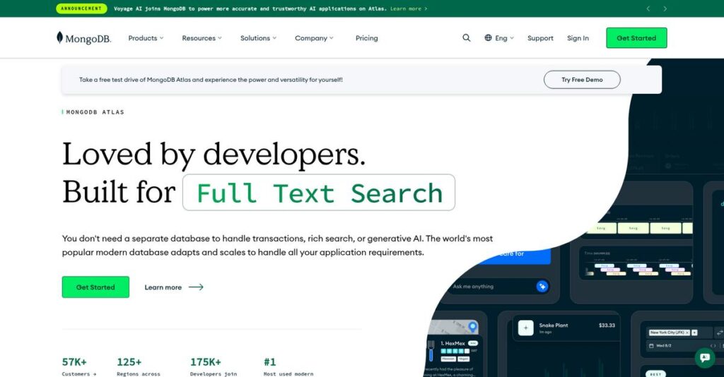 MongoDB Homepage