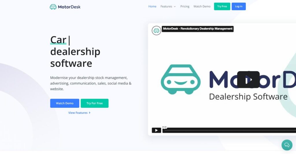 MotorDesk Homepage