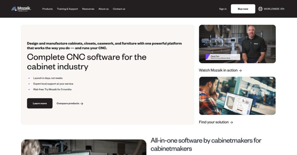 Mozaik Software Homepage