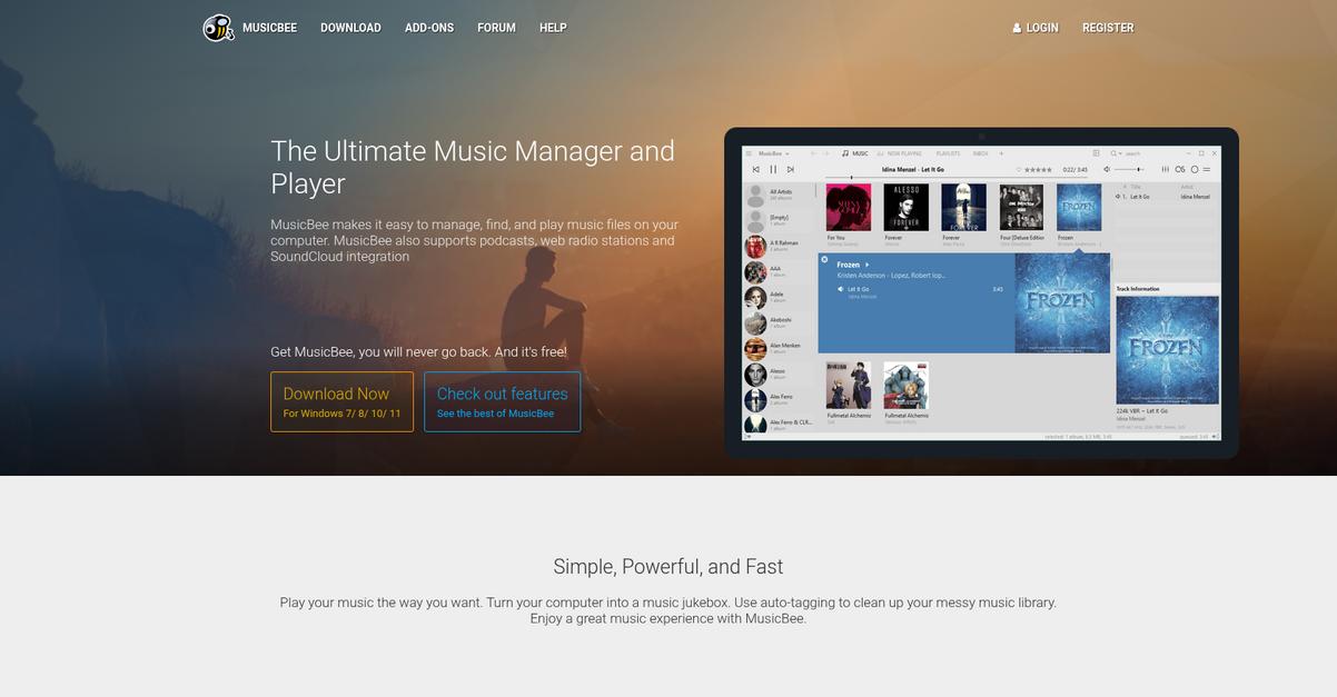Music Bee Homepage