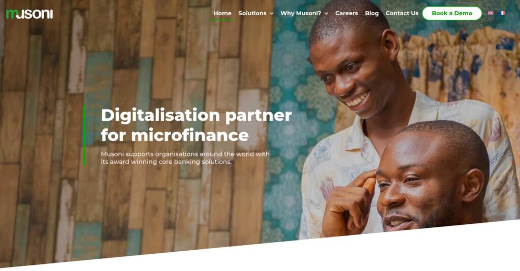 Musoni System Homepage