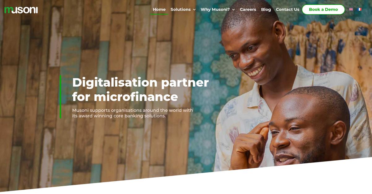 Musoni System Homepage