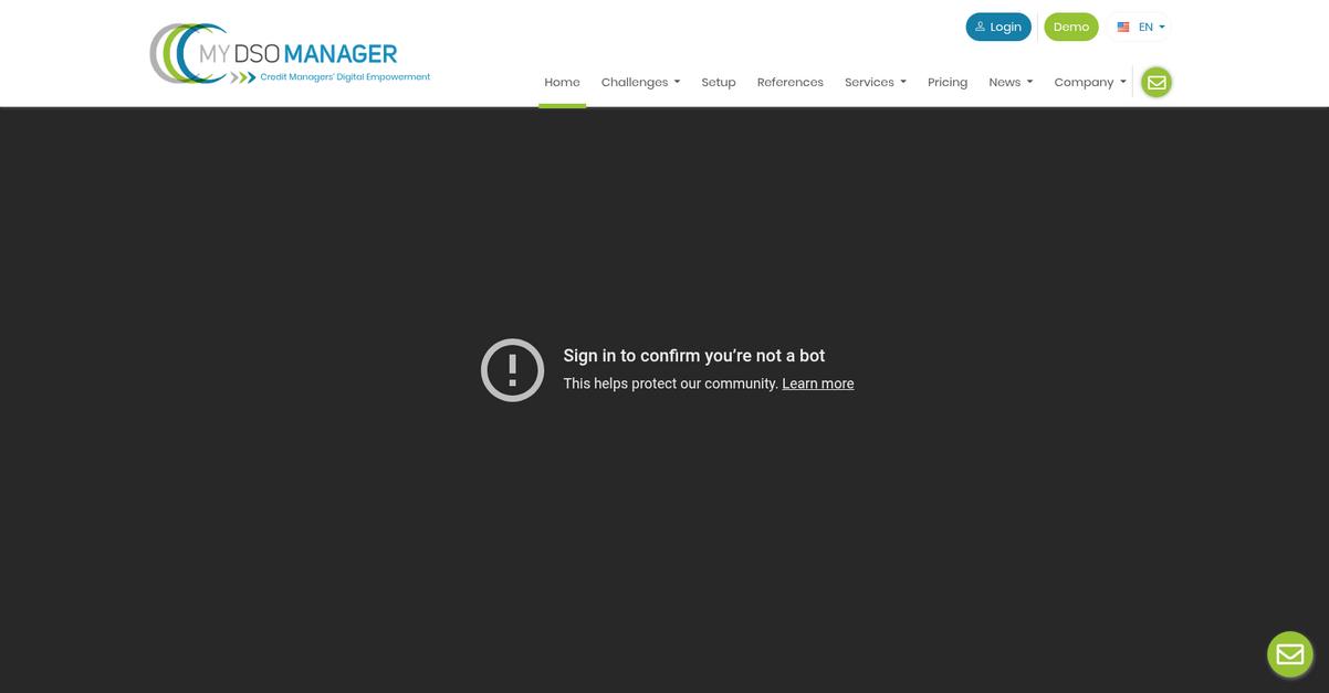 My Dso Manager Homepage