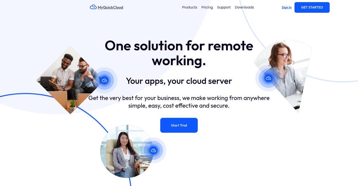 My Quick Cloud Homepage