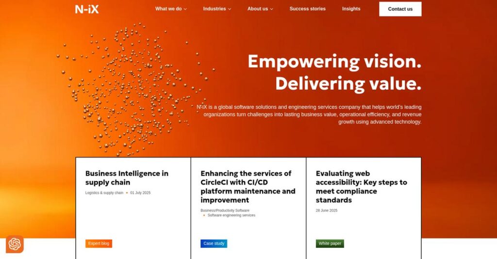 N iX Homepage