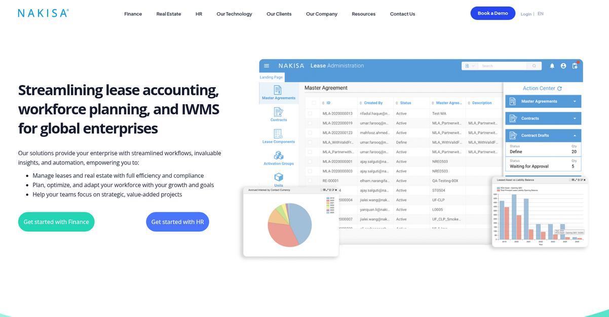Nakisa Homepage