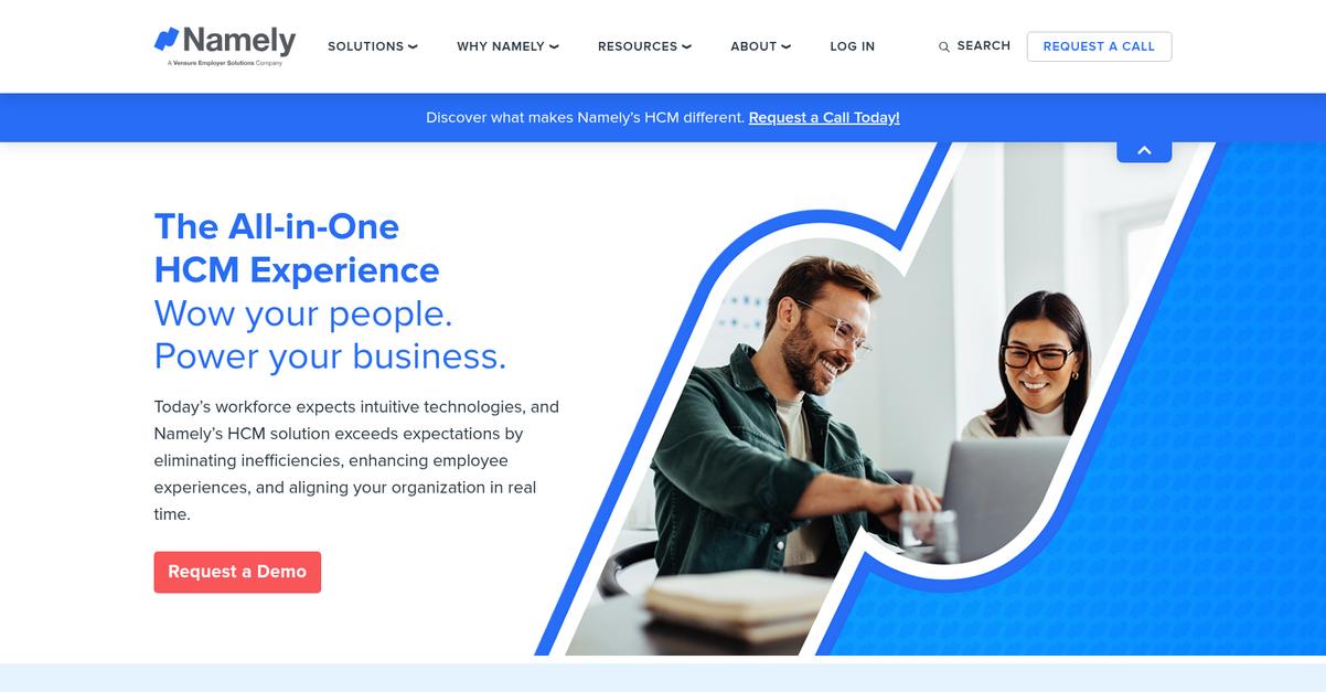 Namely Homepage
