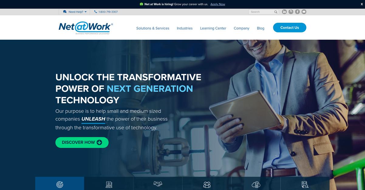 Net At Work Homepage