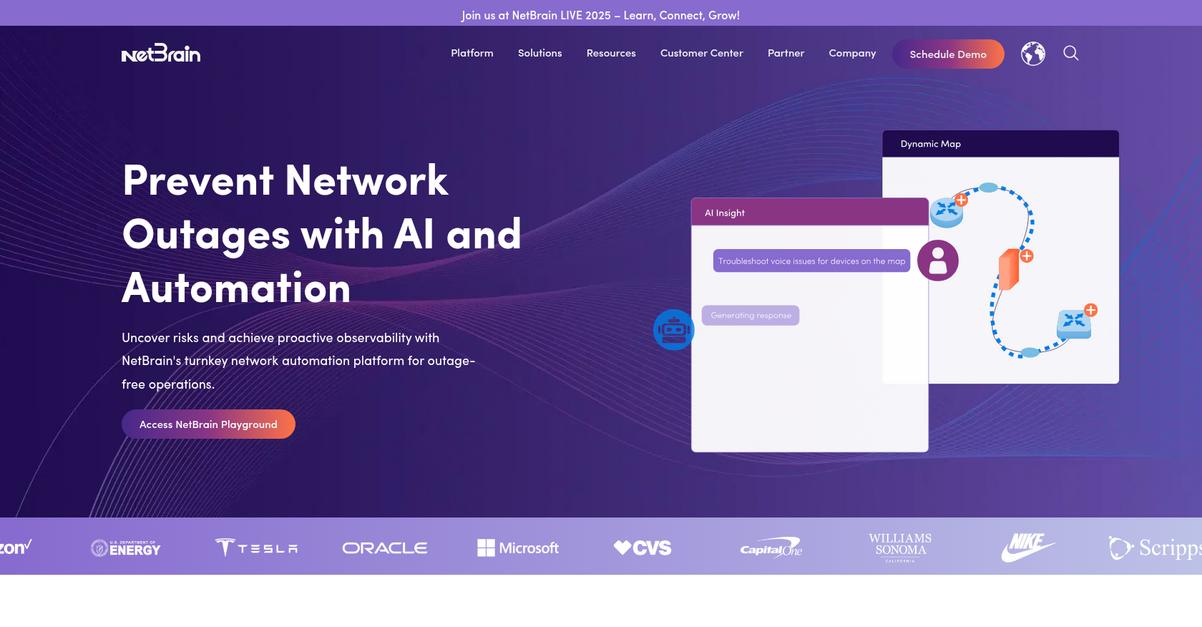 Net Brain Homepage
