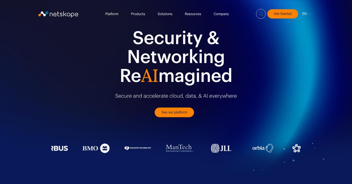 Netskope Homepage