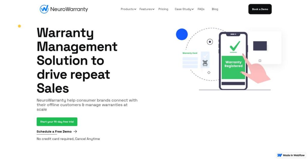 NeuroWarranty Homepage