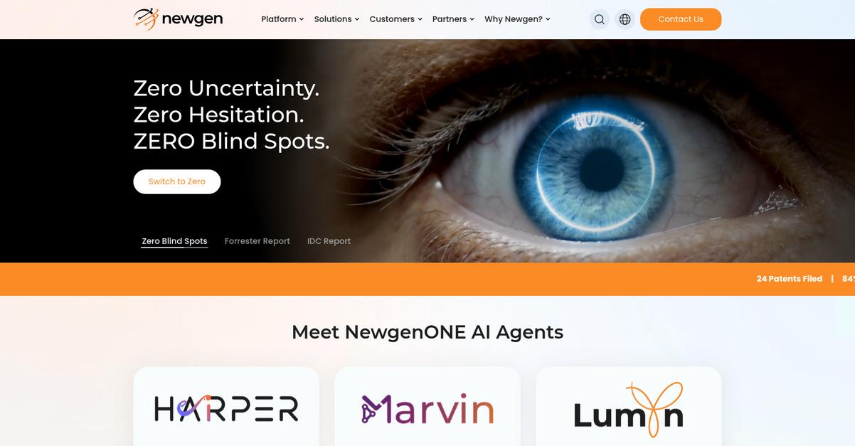 Newgen Homepage
