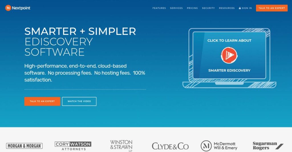 Nextpoint Homepage