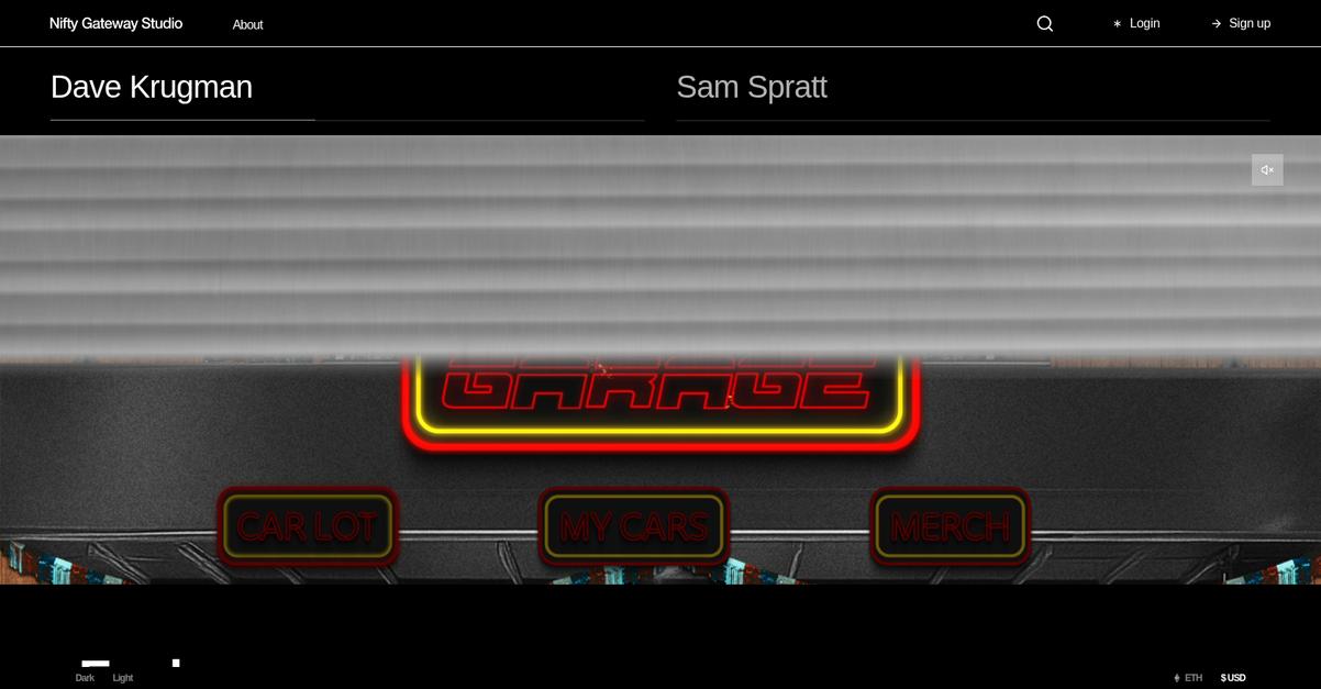 Nifty Gateway Homepage