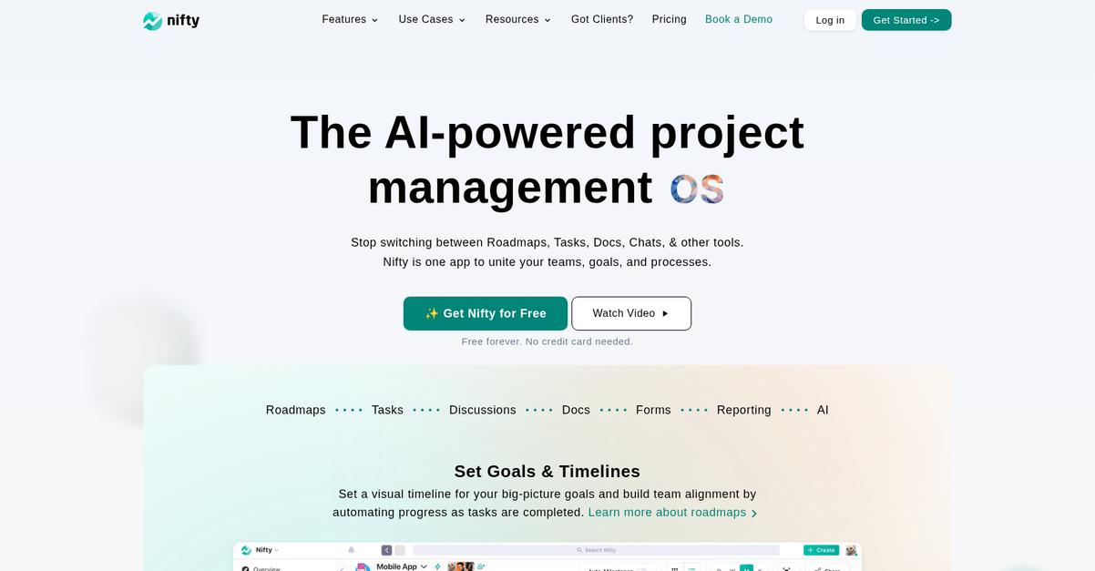 Nifty Homepage