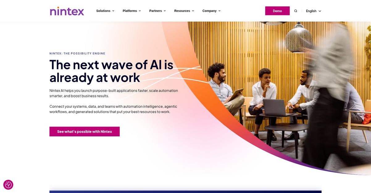 Nintex Homepage