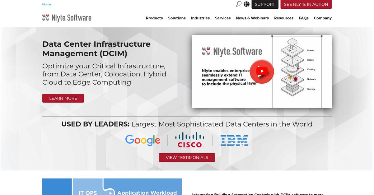 Nlyte Homepage
