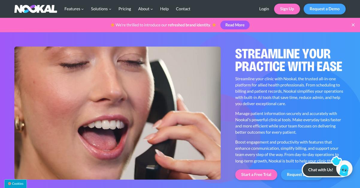 Nookal Homepage