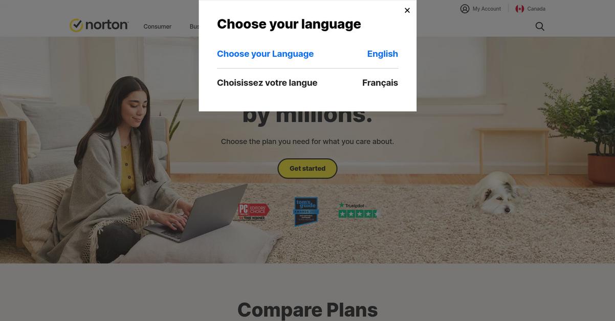 Norton Homepage