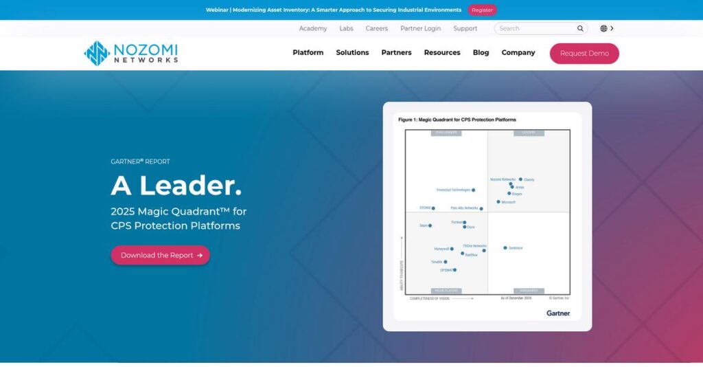 Nozomi Networks Homepage